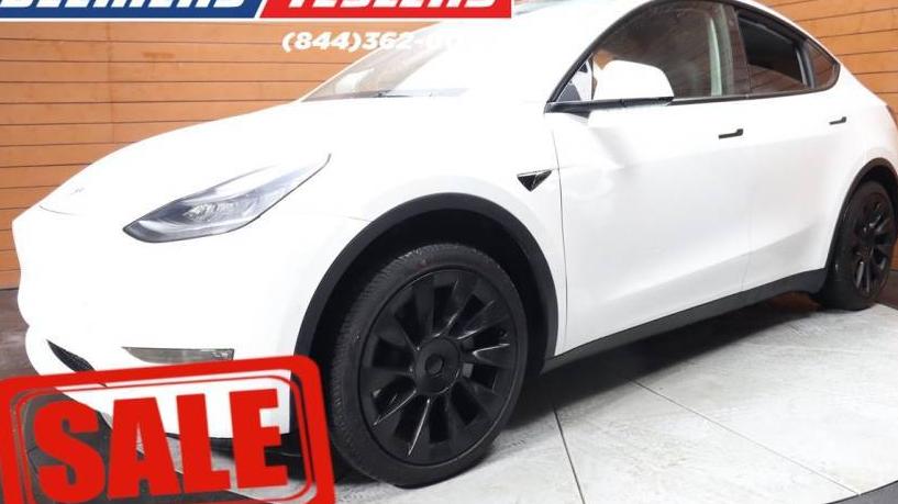 TESLA MODEL Y 2022 7SAYGDEE6NF373968 image